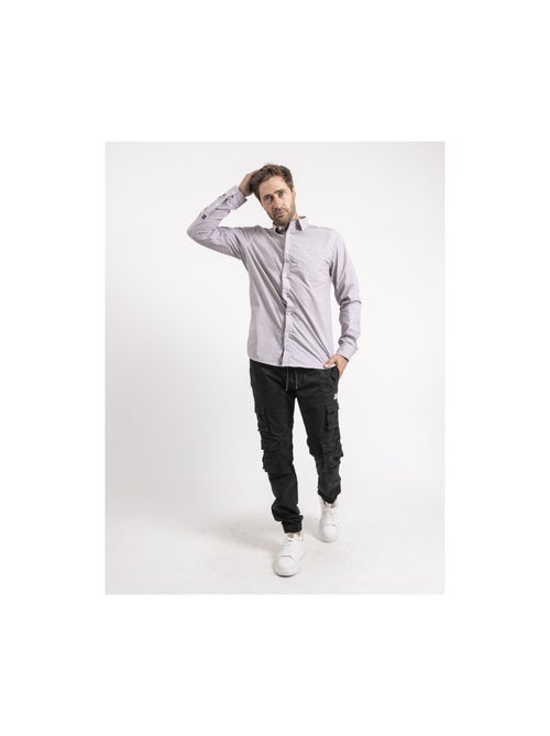Camicia maniche lunghe puro cotone TIVENOL - Kiabi