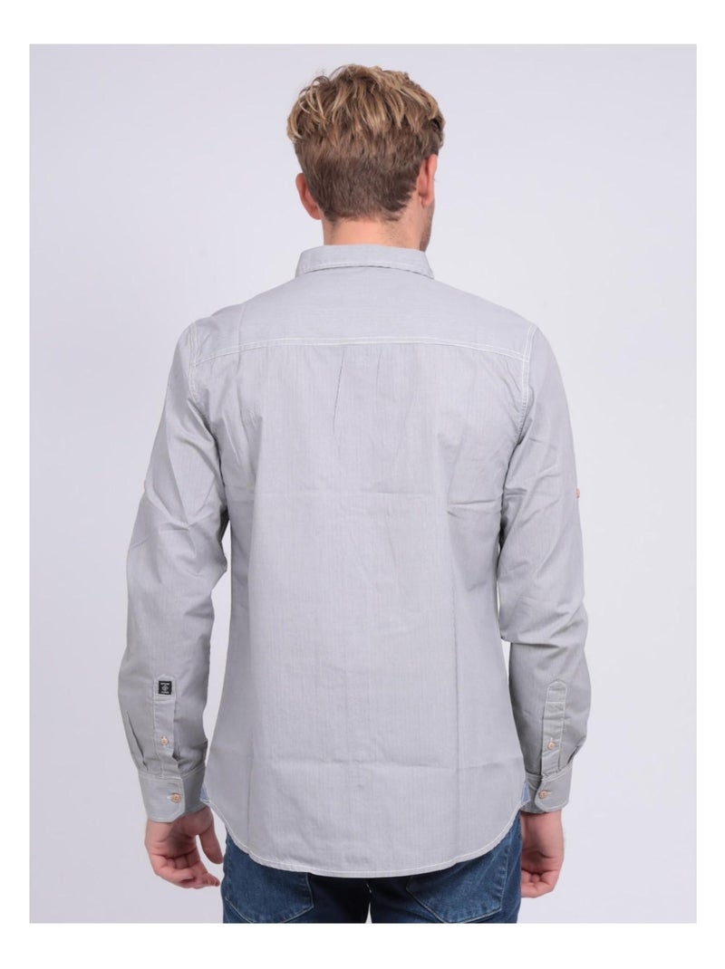 Camicia maniche lunghe TELWIS Grigio - Kiabi