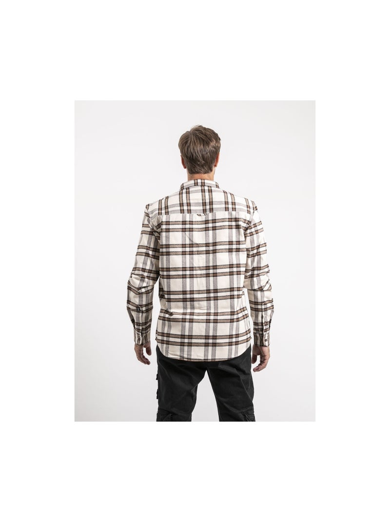 Camicia maniche lunghe TOMAPAL Ecru - Kiabi