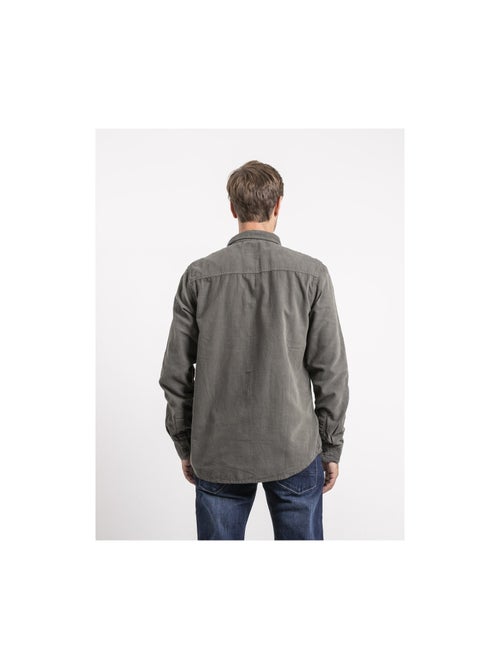 Camicia maniche lunghe velluto a coste TOROLD - Kiabi