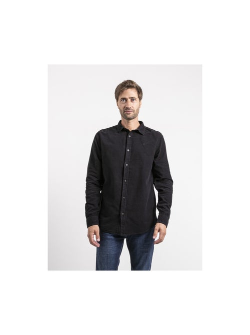 Camicia maniche lunghe velluto a coste TOROLD - Kiabi