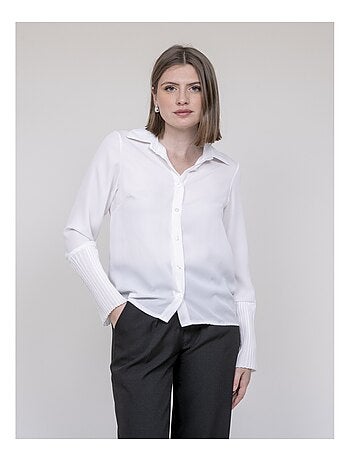 Camicia maniche plissettate OVIDE