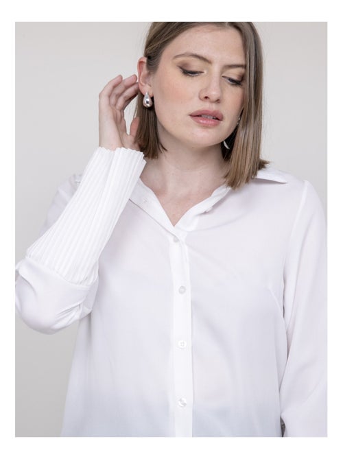 Camicia maniche plissettate OVIDE - Kiabi