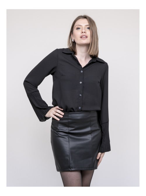 Camicia maniche plissettate OVIDE - Kiabi