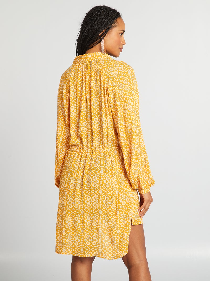 Camicia midi da mare GIALLO - Kiabi