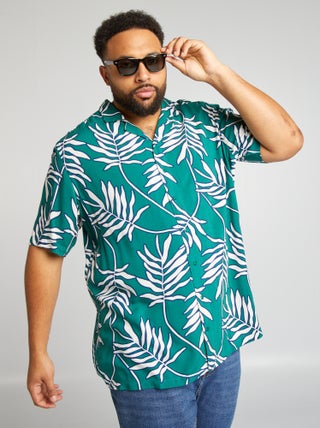 Camicia morbida con collo a pigiama