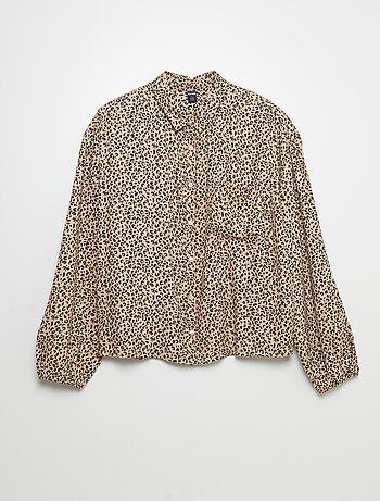 Camicia morbida con motivo - So Easy
