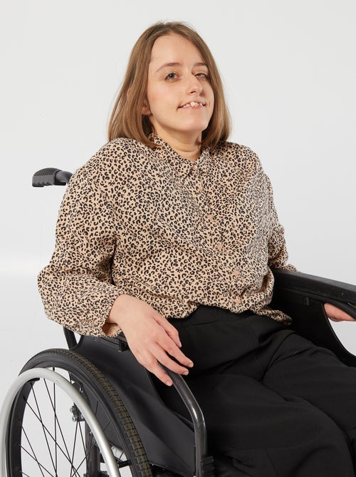 Camicia morbida con motivo - So Easy - Kiabi