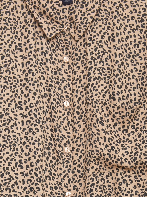 Camicia morbida con motivo - So Easy - Kiabi