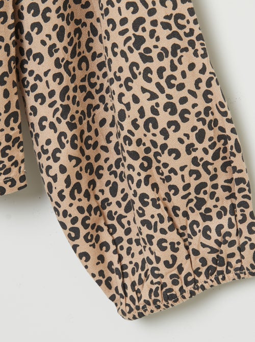 Camicia morbida con motivo - So Easy - Kiabi