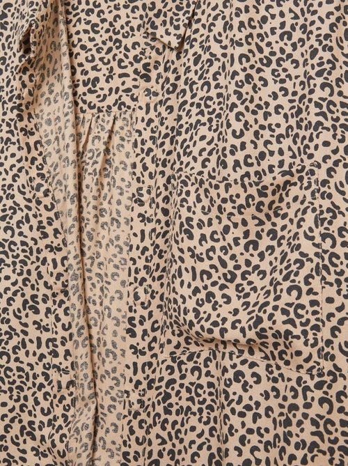 Camicia morbida con motivo - So Easy - Kiabi