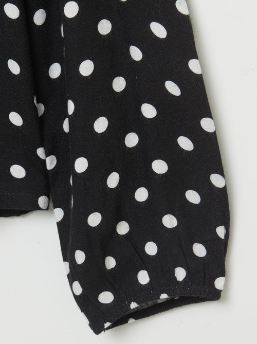 Camicia morbida con motivo - So Easy - Kiabi