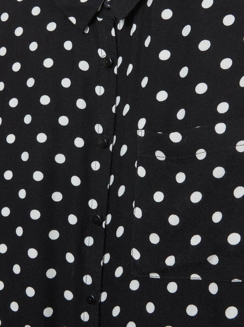 Camicia morbida con motivo - So Easy - Kiabi