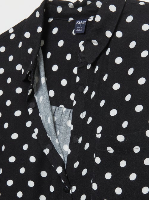 Camicia morbida con motivo - So Easy - Kiabi