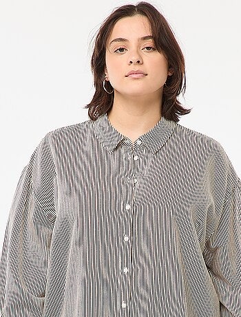 Camicia morbida in misto lino