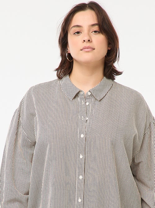 Camicia morbida in misto lino - Kiabi