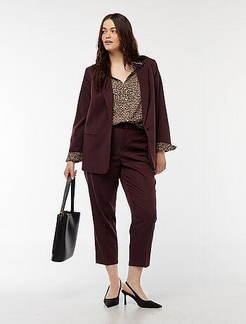 Camicia morbida in tessuto crêpe