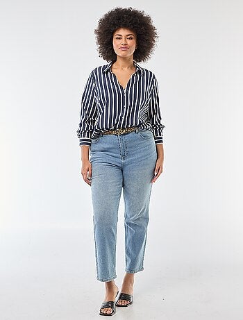 Camicia morbida in tessuto crêpe