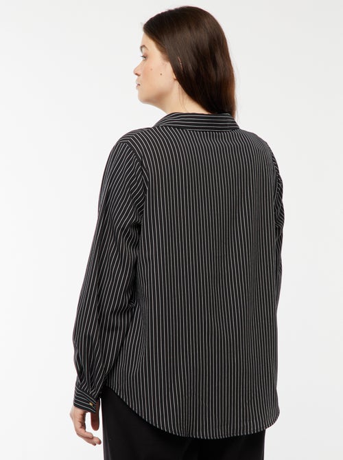 Camicia morbida in tessuto crêpe - Kiabi