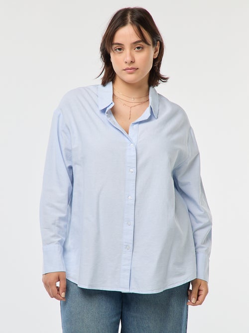 Camicia morbida Oxford - Kiabi