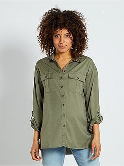 Camicia morbida pré-maman - Kiabi