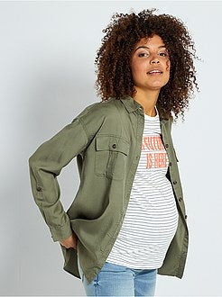 Camicia morbida pré-maman - Kiabi