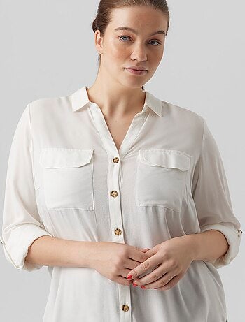 Camicia morbida 'Vero Moda Curve'