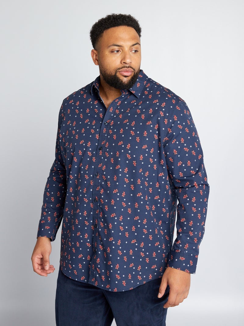 Camicia Natale BLU - Kiabi
