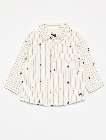 Camicia 'Natale' in flanella