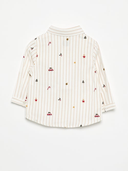 Camicia 'Natale' in flanella - Kiabi Camicia 'Natale' in flanella - Kiabi