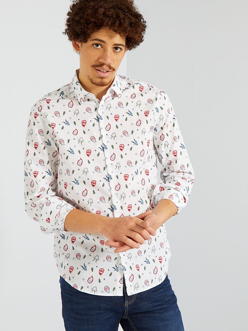 Maglietta Natale Unisex Gildan - Camicia Renna Cervo Birra - Abbinata Coppia/Famiglia