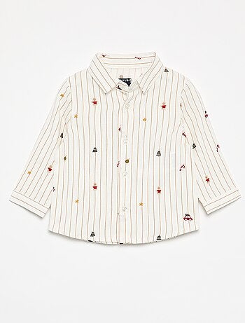Camicia natalizia in flanella