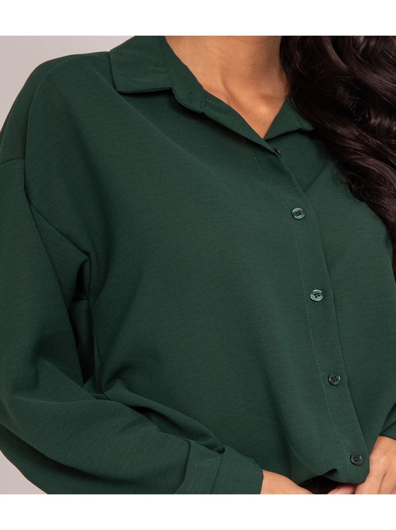 Camicia OSTERIA Verde scuro - Kiabi