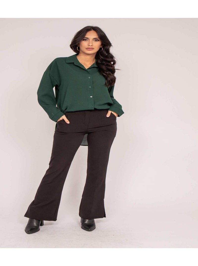 Camicia OSTERIA Verde scuro - Kiabi