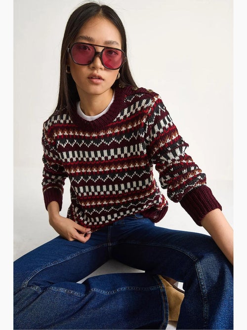 Camicia overshirt in misto lino con chiusura a bottoni bdart - Kiabi