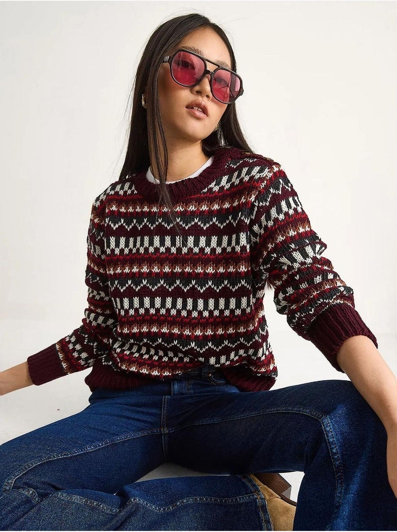 Camicia overshirt in misto lino con chiusura a bottoni bdart Ciliegia - Kiabi