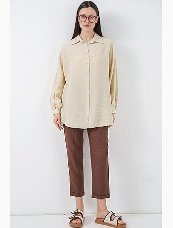 Camicia oversize a maniche lunghe bdart