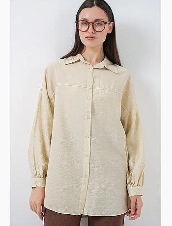 Camicia oversize a maniche lunghe bdart