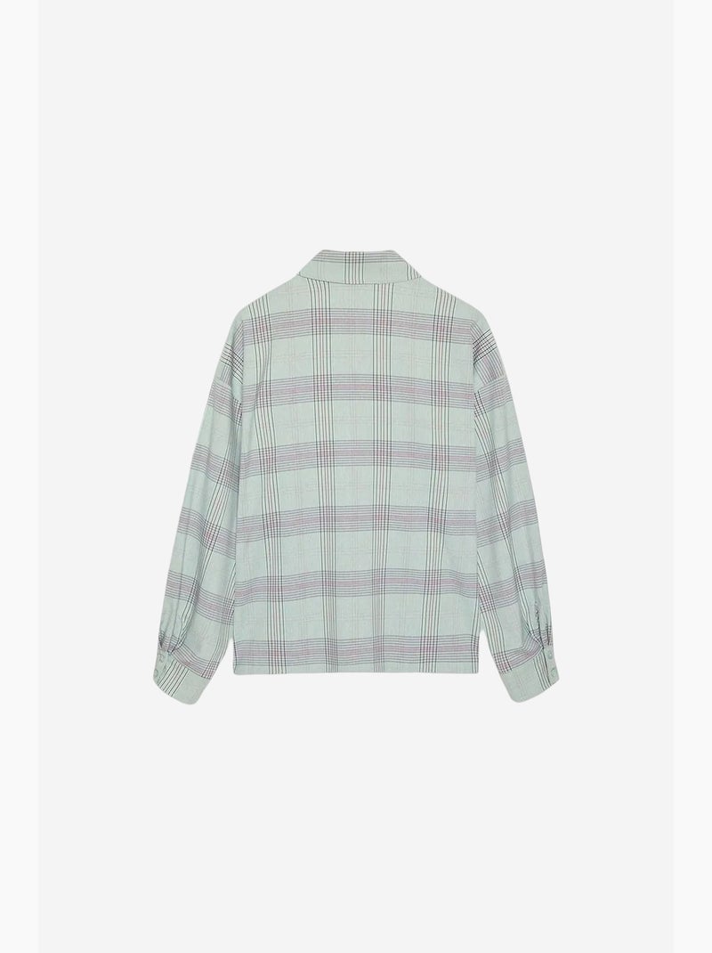 Camicia oversize a quadri in tessuto Multicolore - Kiabi