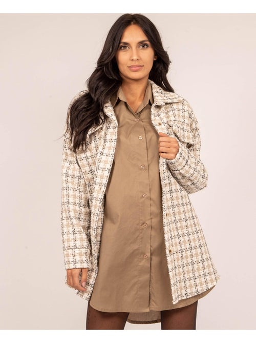 Camicia oversize a quadri UBARTH - Kiabi