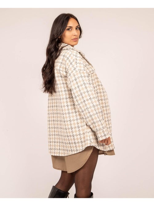 Camicia oversize a quadri UBARTH - Kiabi