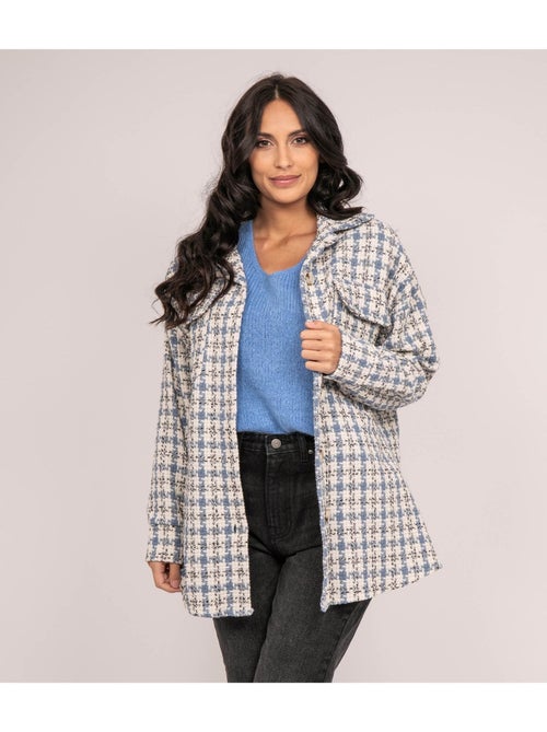 Camicia oversize a quadri UBARTH - Kiabi