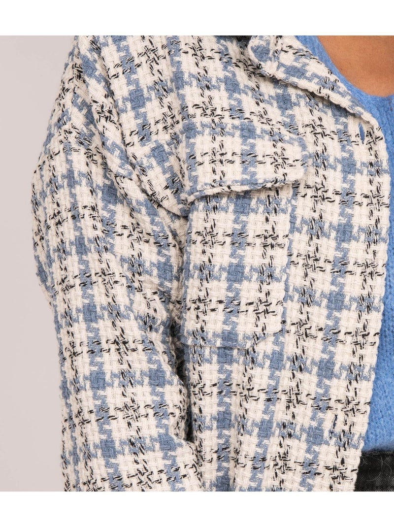 Camicia oversize a quadri UBARTH Blu - Kiabi