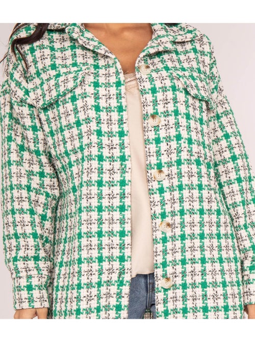 Camicia oversize a quadri UBARTH - Kiabi