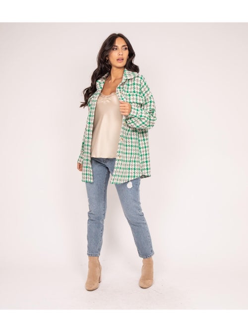 Camicia oversize a quadri UBARTH - Kiabi