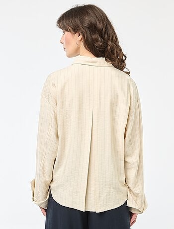 Camicia oversize a righe