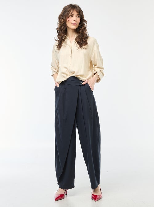 Camicia oversize a righe - Kiabi