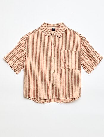 Camicia oversize a righe