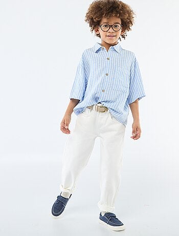 Camicia oversize a righe