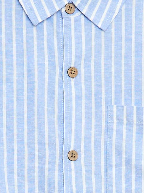 Camicia oversize a righe - Kiabi Camicia oversize a righe - Kiabi